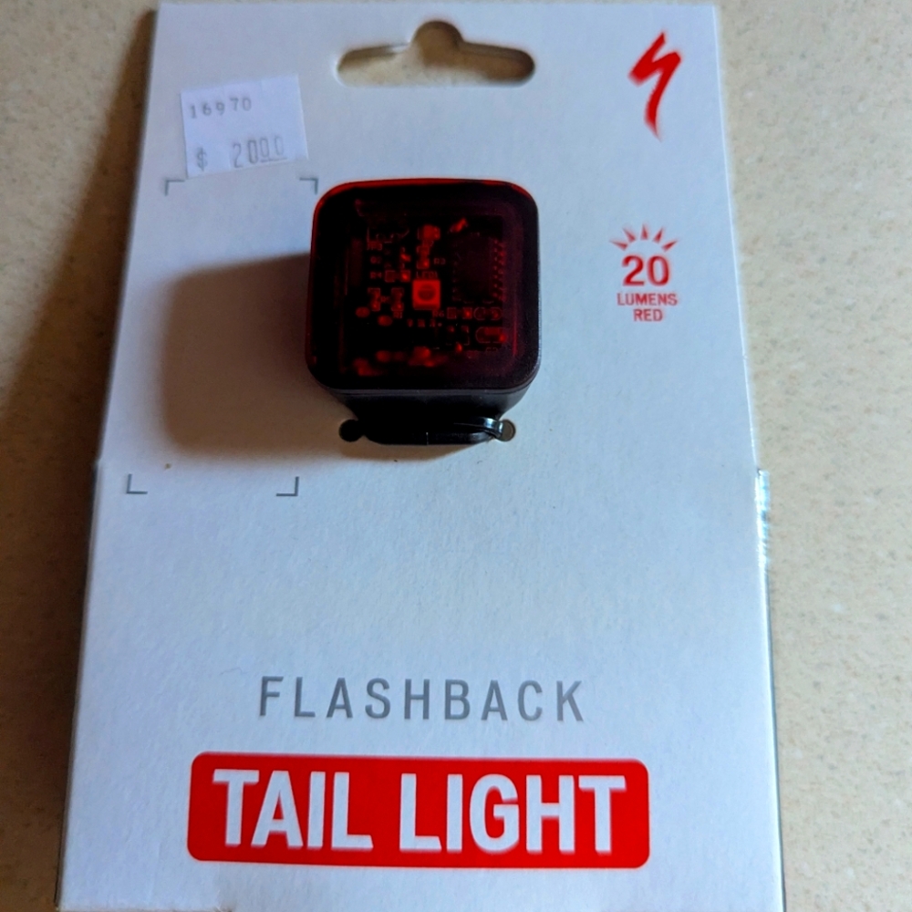 Specialized Red Flashback Bike Tail Light